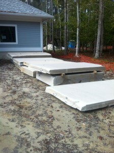 Limestone for custom designed home