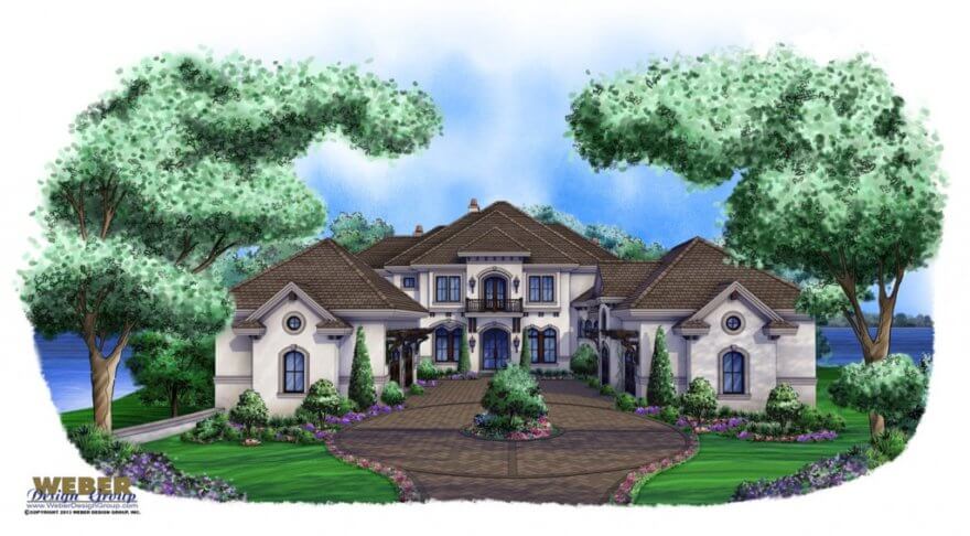 Lakefront House Plan