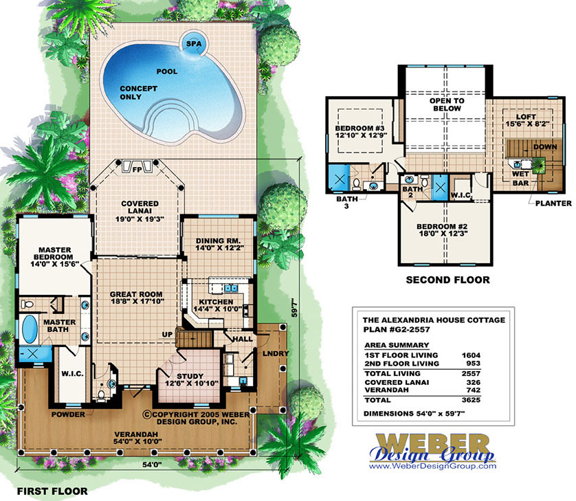 House Plans With Pools Luxury Home Floor Plans With