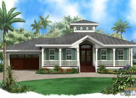Ambergris Cay House Plan