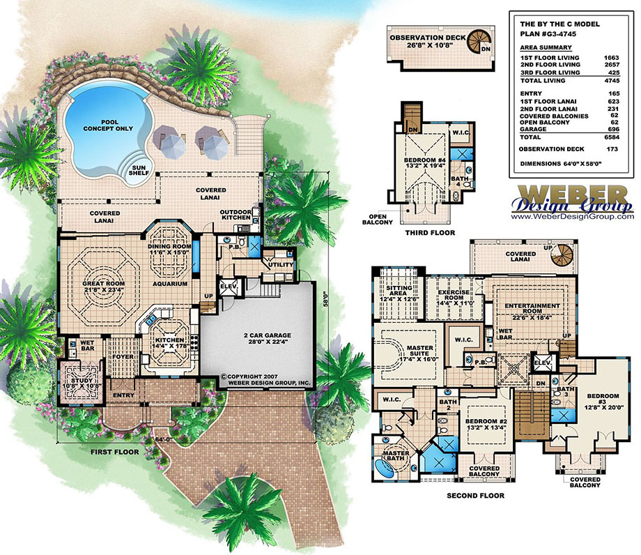 2nd floor master suite floor plans