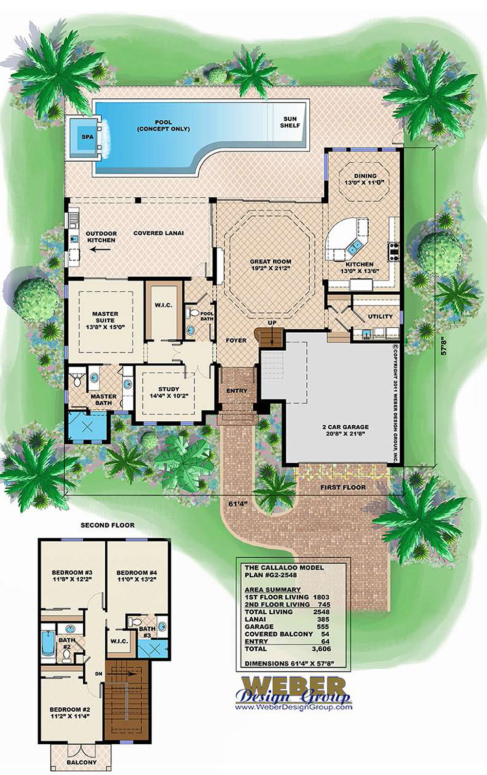 Tropical House Plans Coastal