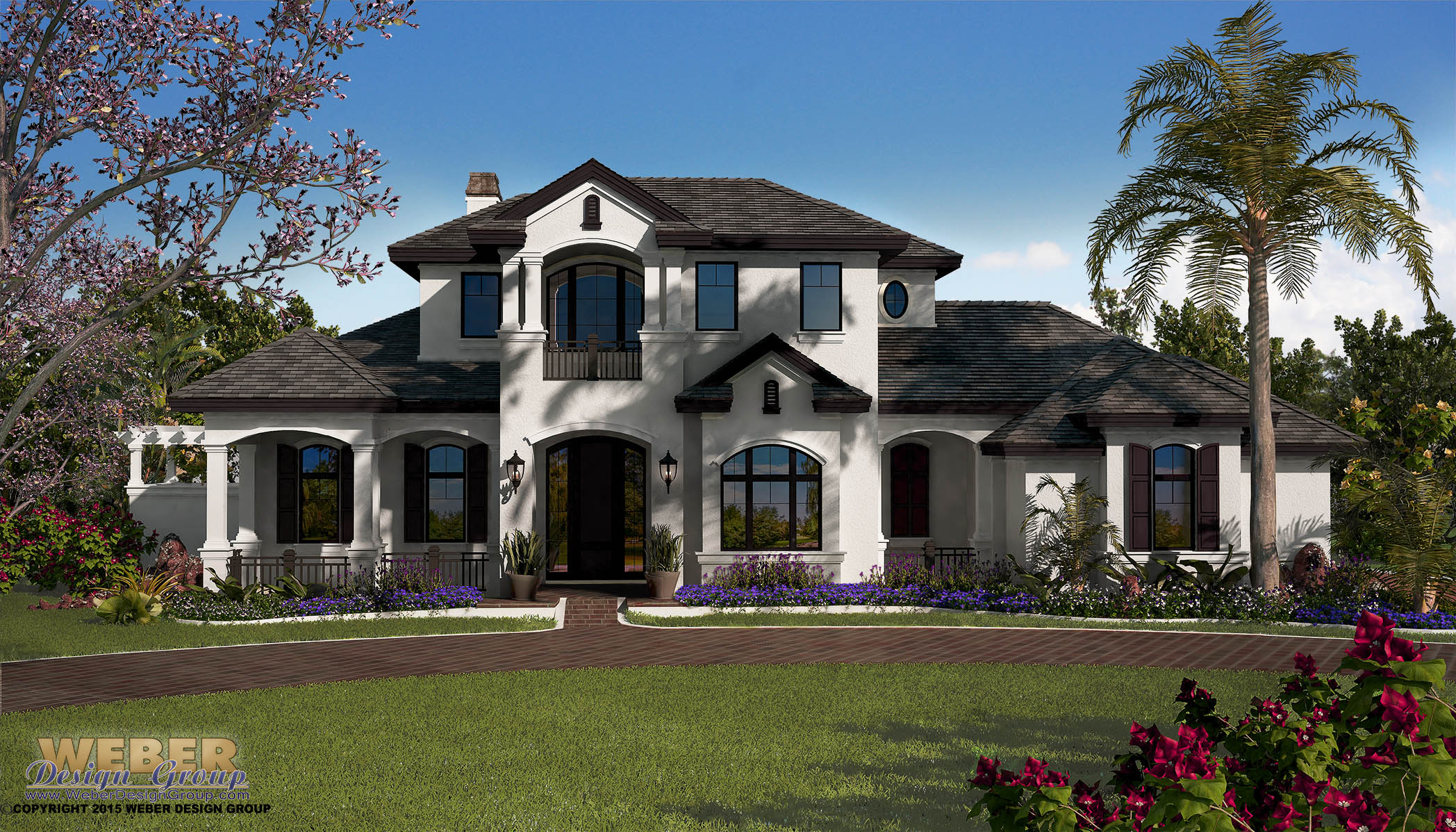 French Country House Plans, French Country House Plans With Front Porch