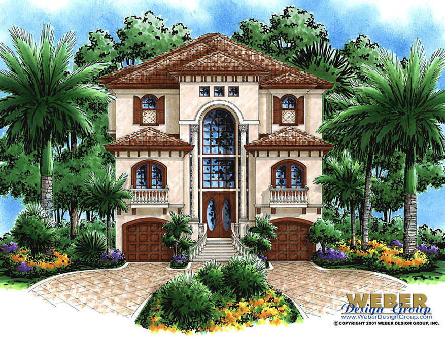 Waterfront House Plans All Styles Of, Florida Waterfront House Plans