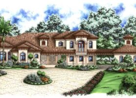 Santorini Manor House Plan