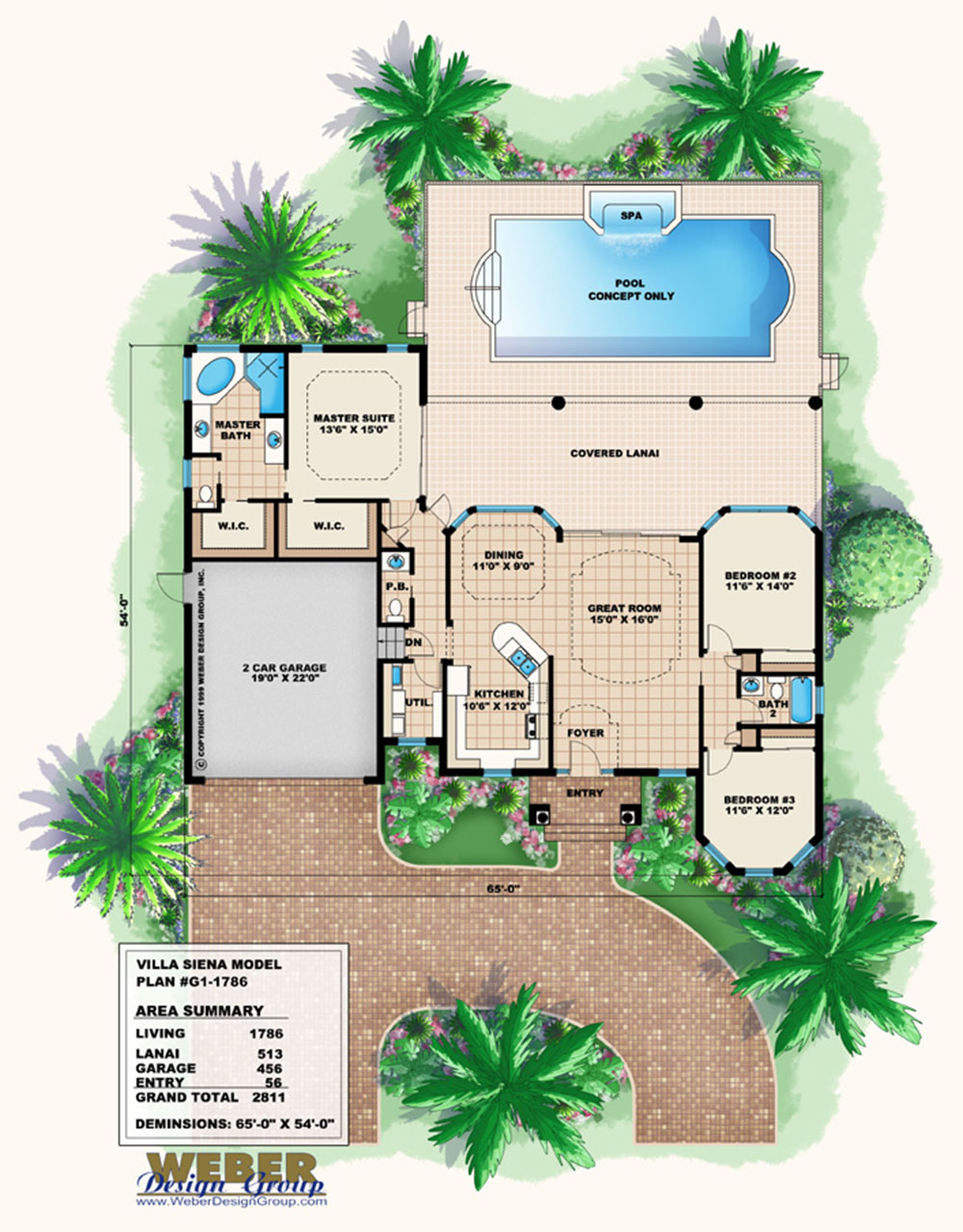 Mediterranean House Plan Small Mediterranean Home Floor Plan