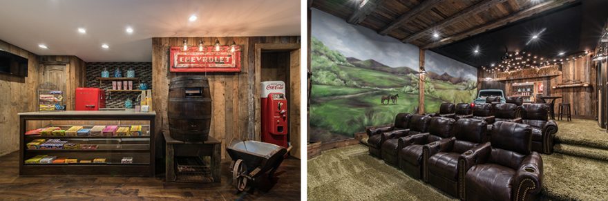 Dad, and the whole family, will thoroughly enjoy a DRIVE-IN THEATER and snack bar.