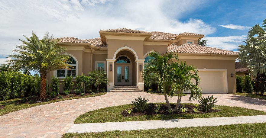Custom Home in Marco Island by Weber Design Group