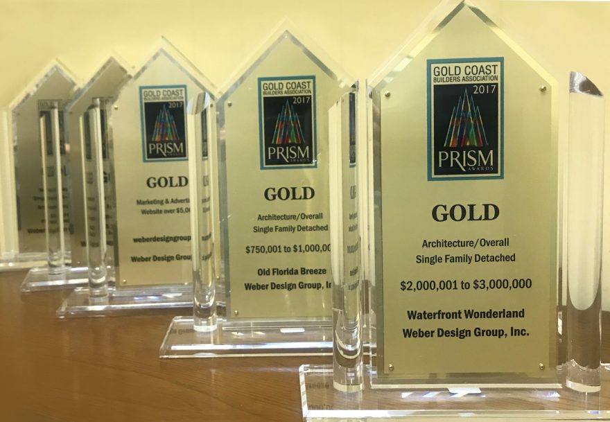 Weber Design Group Awarded Five 2017 GCBA Prism Awards