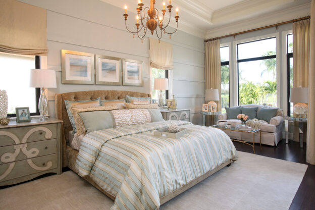 cozy bedroom design with warm natural light and soft finishes for winter comfort