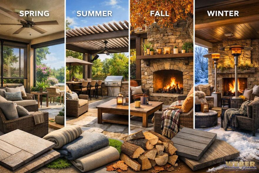 Outdoor Living in Every Season: Products & Materials That Make It Possible Year-Round