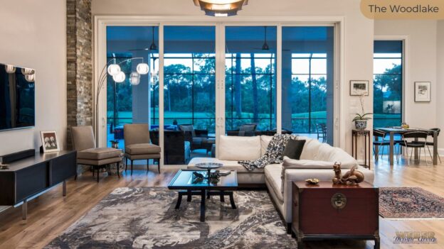 Open concept house plan with seamless indoor-outdoor living